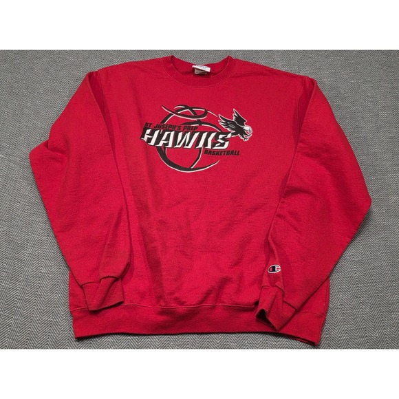 Champion Other - Champion Eco Authentic St Joseph Prep Hawks Basketball Sweatshirt Red Large S600